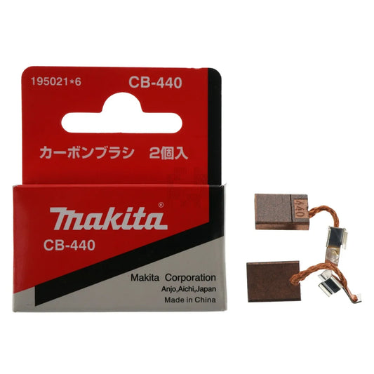 Makita carbon brush set for DFR450ZX CB440 195021-6
