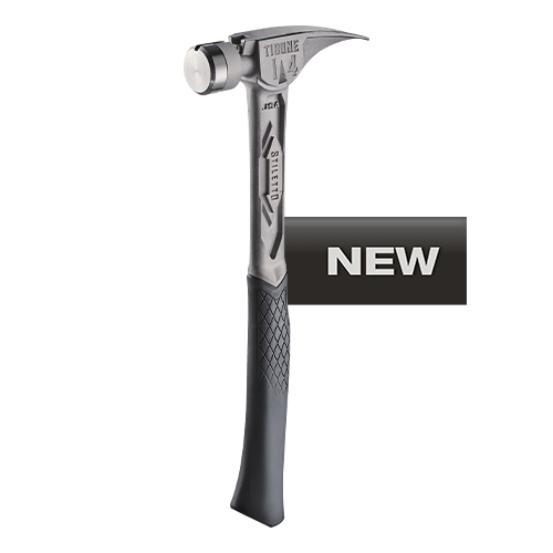 STILETTO® TIBONE™ 14oz Smooth Titanium Framing Hammer - TIB14RSC