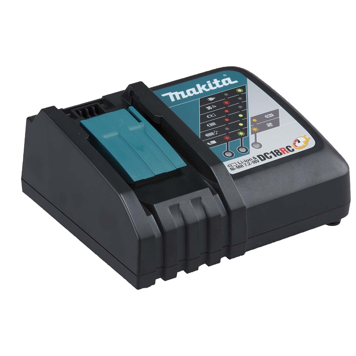 まっち Makita 18 volt Rapid charger DC18RC (195589-2) – Power Tool