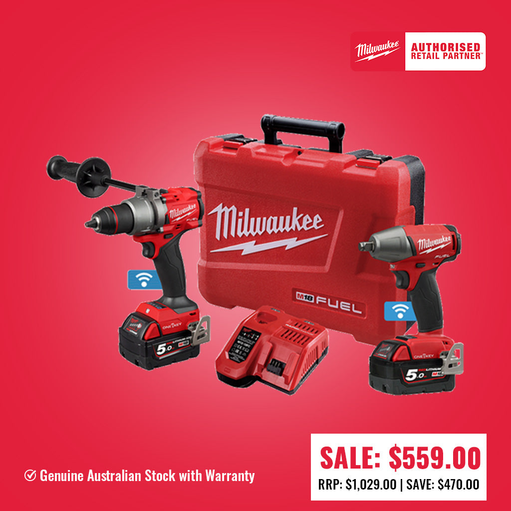 Milwaukee M18 FUEL™ ONE-KEY™ 2 Piece Power Pack 2B3 M18ONEPP2B3502C
