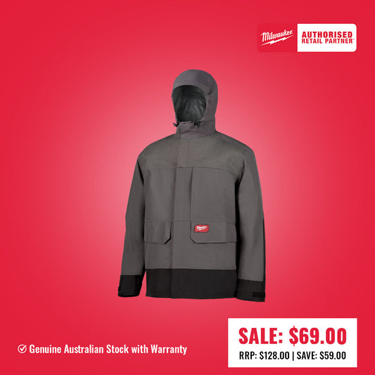 Milwaukee HYDROBREAK™ Rain Shell Jacket (various sizes)