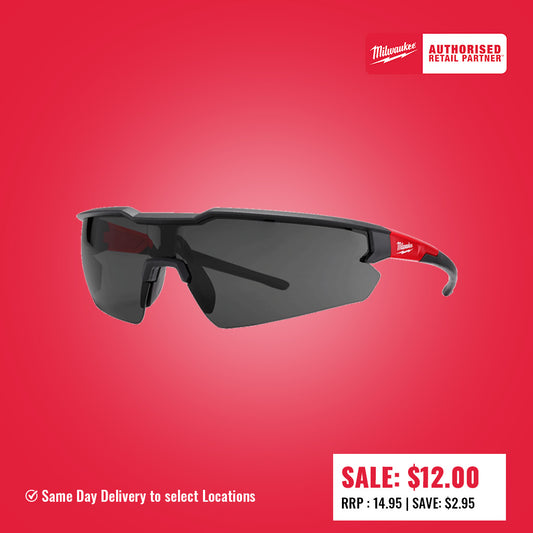 Milwaukee Safety Glasses 1 Pack - Tinted - 48732906