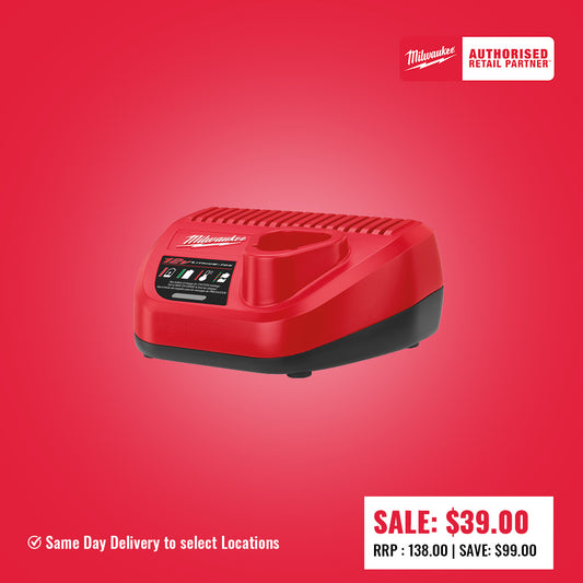 Milwaukee M12™ Lithium-ion Battery Charger - C12C