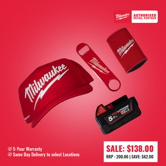 Milwaukee M18™ REDLITHIUM™ 5.0Ah Battery - M18B5 + FREE GIFT