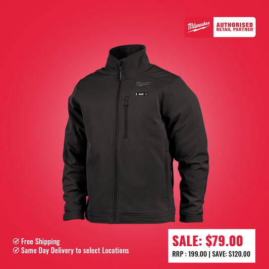 Milwaukee M12™ Heated TOUGHSHELL™ Jacket Black M12THJBLACK0 (XL ONLY)