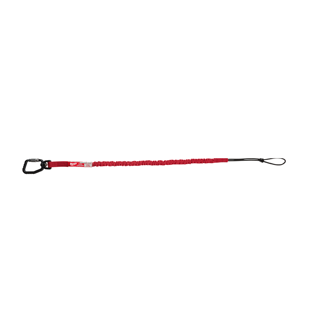 Milwaukee 4.5kg (10lb) 915mm Locking Tool Lanyard 1 Pack - 48228810 - Available at Power Tool Specialists, Carlton, Victoria, Australia.