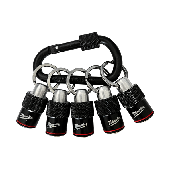 Milwaukee Quick Release Bit Holder w/ Carabiner 5PK 48324536