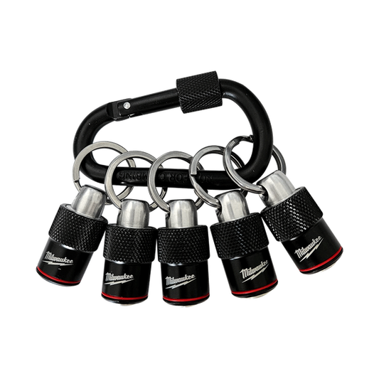 Milwaukee Quick Release Bit Holder w/ Carabiner 5PK 48324536