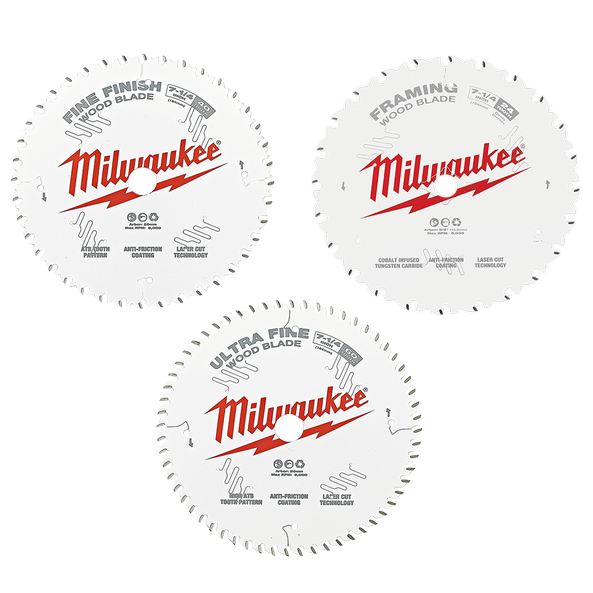 MILWAUKEE 184mm Wood Circular Saw Frame To Finish Pack