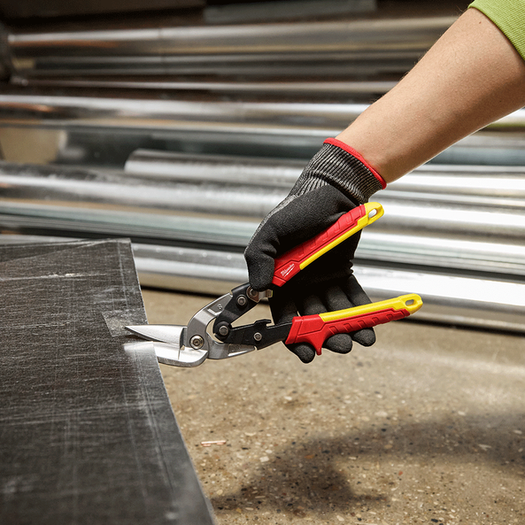 MILWAUKEE Straight Cutting Offset Aviation Snips