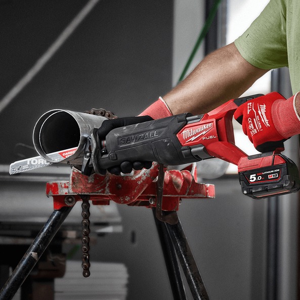 Milwaukee M18 FUEL™ SAWZALL™ Reciprocating Saw (Tool Only) - M18CSX2-0 BONUS 12pce BLADE SET (FREE MULTITOOL VIA REDEMPTION)