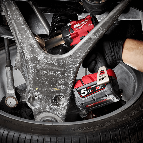 Milwaukee M18 FUEL™ 1/2" Compact Impact Wrench with Friction Ring (Tool Only) - M18FIW2F12-0