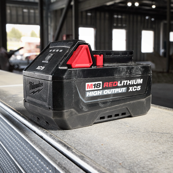 Milwaukee M18™ REDLITHIUM™ HIGH OUTPUT™ XC5 Battery M18HB5 (LIMITED STOCK AVAILABLE NOW)