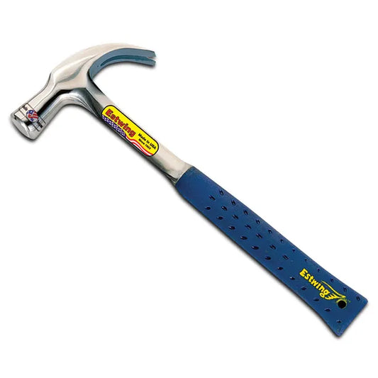 ESTWING Vinyl Grip Claw Hammer 24oz - E3-28C24