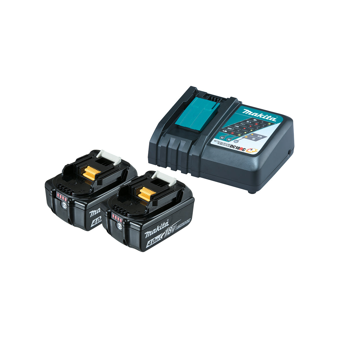 Makita DC18RC AND BL1840B X 2 - 198497-6