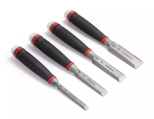 Hultafors 4pce HDC S4 12mm, 118mm, 25mm, 32mm Chisel Set 390673