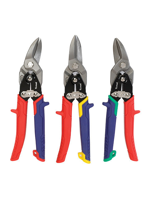 Aviation Tin Snip Set - 3Pce