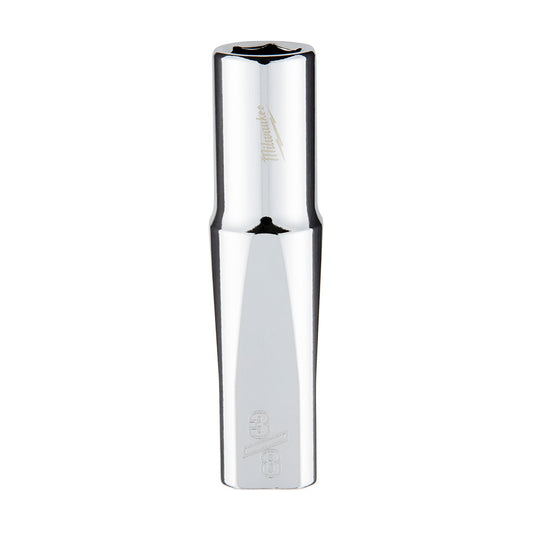 Milwaukee 3/8" Drive Socket SAE Deep  3/8" - 45343750 - Available at Power Tool Specialists, Carlton, Victoria, Australia.