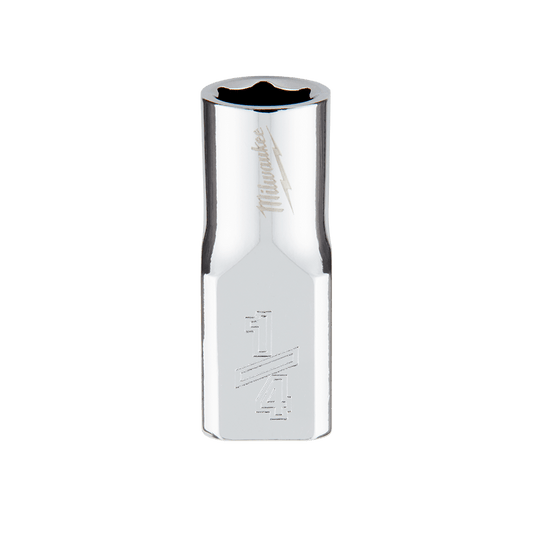 Milwaukee 1/4" Drive Socket SAE Standard1/4" - 45349003 - Available at Power Tool Specialists, Carlton, Victoria, Australia.