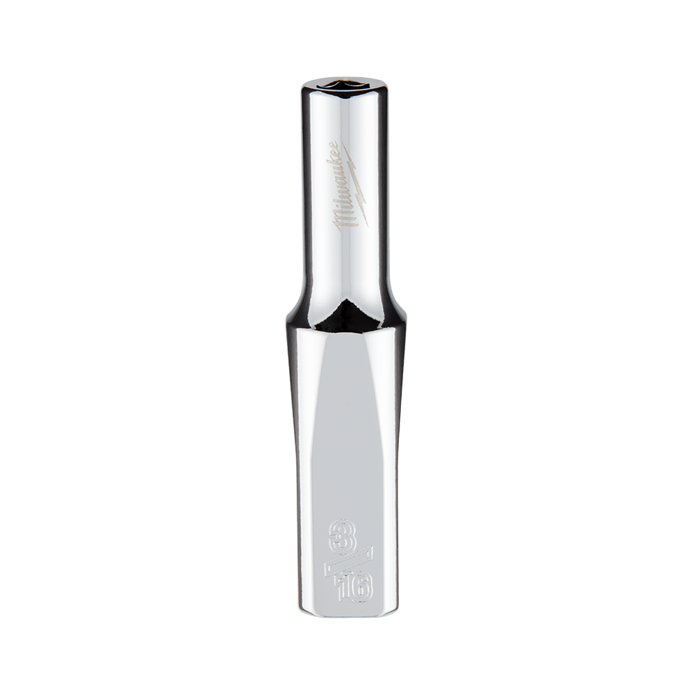 Milwaukee 1/4" Drive Socket SAE Deep 3/16" - 45349012 - Available at Power Tool Specialists, Carlton, Victoria, Australia.