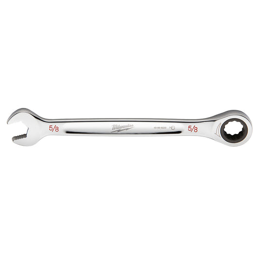 Milwaukee 5/8 SAE Ratcheting Combo Wrench - 45969220 - Available at Power Tool Specialists, Carlton, Victoria, Australia.