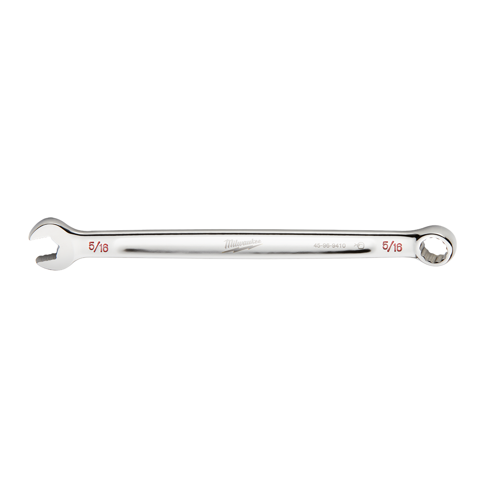 Milwaukee 5/16 SAE Combo Wrench - 45969410 - Available at Power Tool Specialists, Carlton, Victoria, Australia.