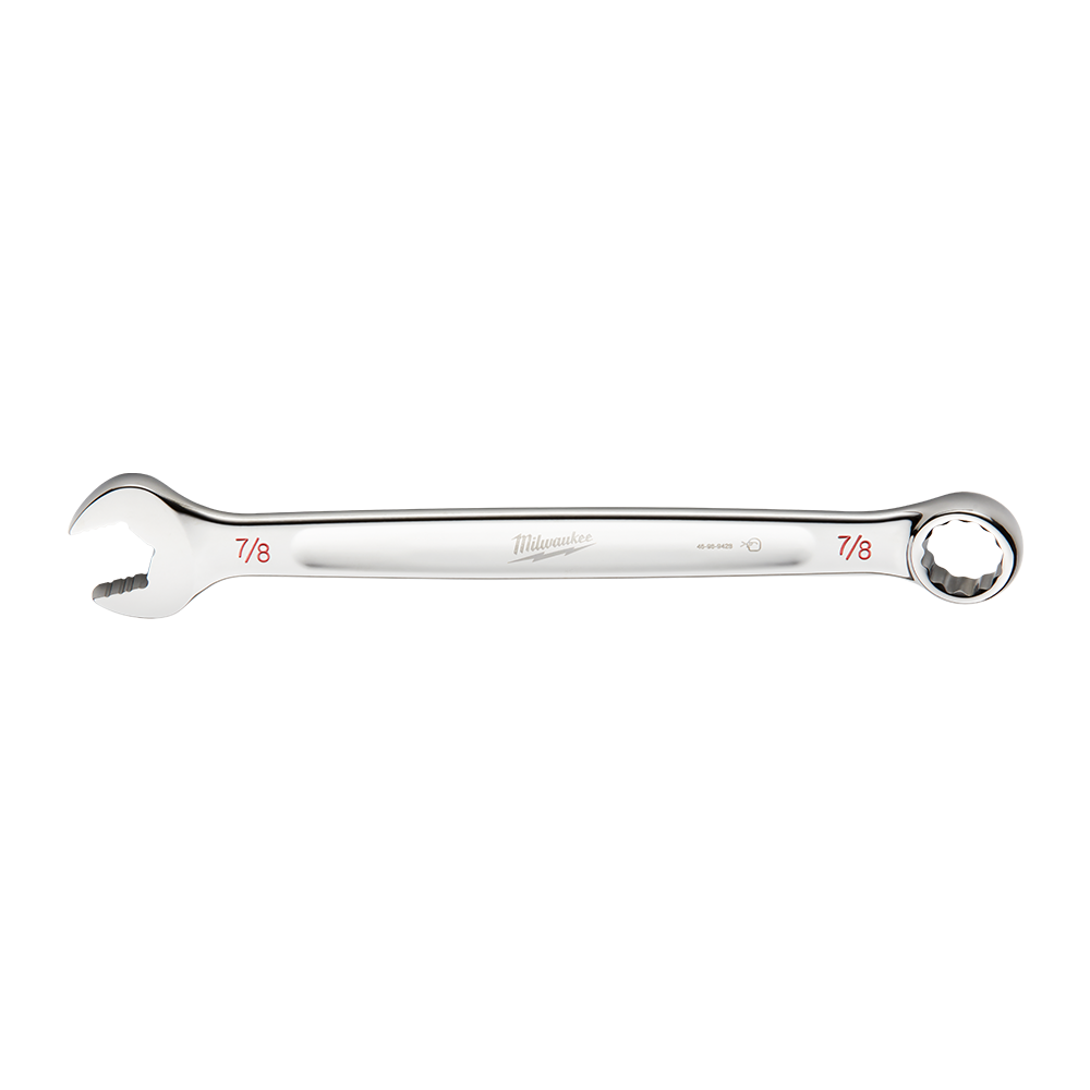 Milwaukee 7/8 SAE Combo Wrench - 45969428 - Available at Power Tool Specialists, Carlton, Victoria, Australia.