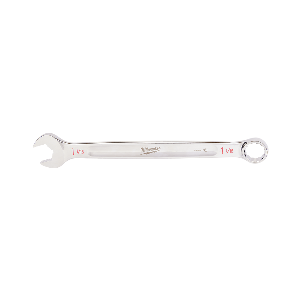 Milwaukee 1-1/16" SAE Combination Wrench - 45969434 - Available at Power Tool Specialists, Carlton, Victoria, Australia.