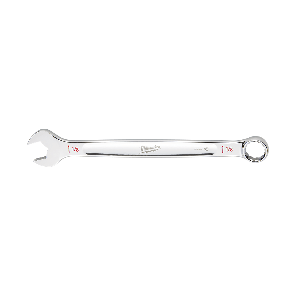 Milwaukee 1-1/8" SAE Combination Wrench - 45969436 - Available at Power Tool Specialists, Carlton, Victoria, Australia.