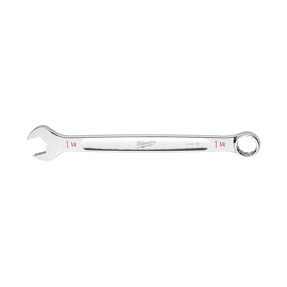 Milwaukee 1-1/4" SAE Combination Wrench - 45969438 - Available at Power Tool Specialists, Carlton, Victoria, Australia.