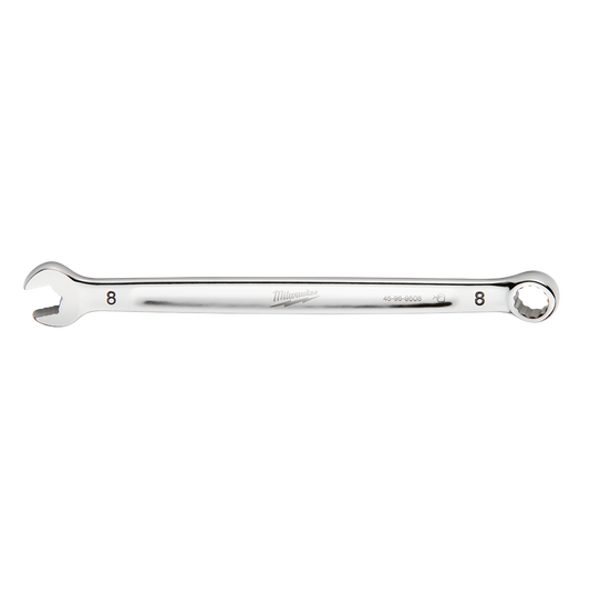 Milwaukee 8mm Combo Wrench - 45969508 - Available at Power Tool Specialists, Carlton, Victoria, Australia.