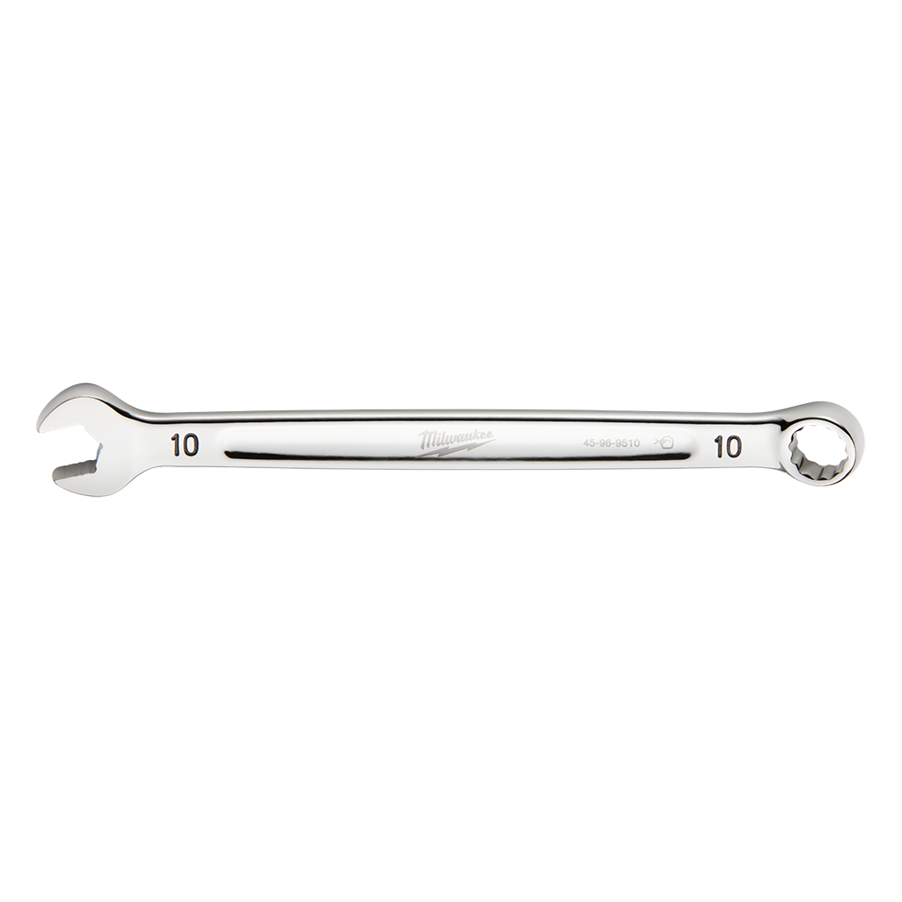 Milwaukee 10mm Combo Wrench - 45969510 - Available at Power Tool Specialists, Carlton, Victoria, Australia.