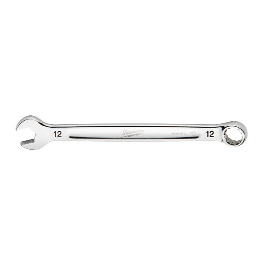 Milwaukee 12mm Combo Wrench - 45969512 - Available at Power Tool Specialists, Carlton, Victoria, Australia.