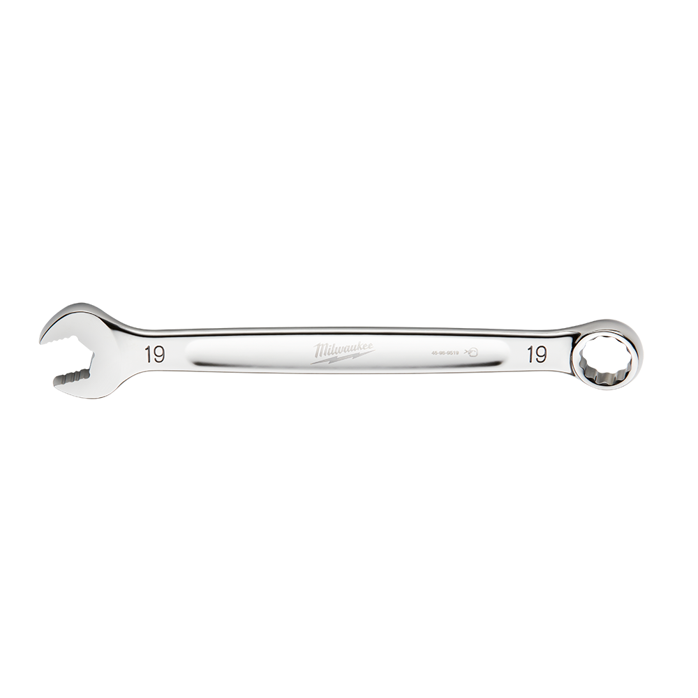 Milwaukee 19mm Combo Wrench - 45969519 - Available at Power Tool Specialists, Carlton, Victoria, Australia.