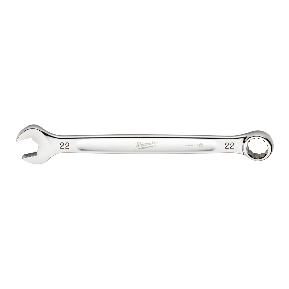 Milwaukee 22mm Combo Wrench - 45969522 - Available at Power Tool Specialists, Carlton, Victoria, Australia.