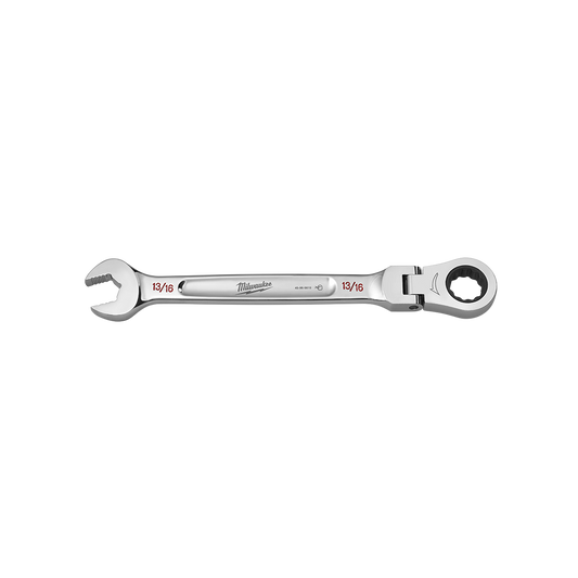Milwaukee 13/16in. Flex Head Combination Wrench - 45969819 - Available at Power Tool Specialists, Carlton, Victoria, Australia.