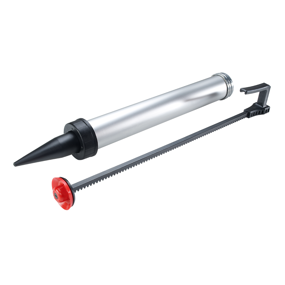 Milwaukee M12™ Caulk Gun 600ml Alum Sausage Conversion Kit - 48080905 - Available at Power Tool Specialists, Carlton, Victoria, Australia.