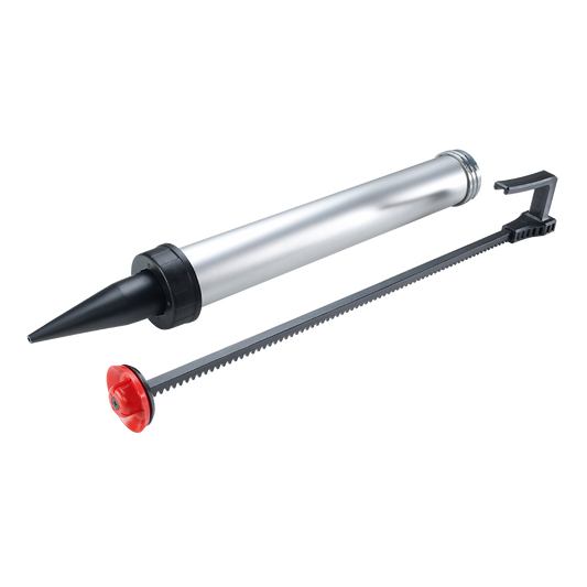 Milwaukee M12™ Caulk Gun 600ml Alum Sausage Conversion Kit - 48080905 - Available at Power Tool Specialists, Carlton, Victoria, Australia.