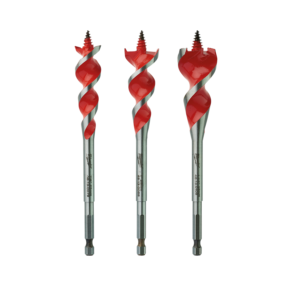 Milwaukee Speed Feed Kit 3Pce (22mm,25mm, 32mm) - 48130200 - Available at Power Tool Specialists, Carlton, Victoria, Australia.