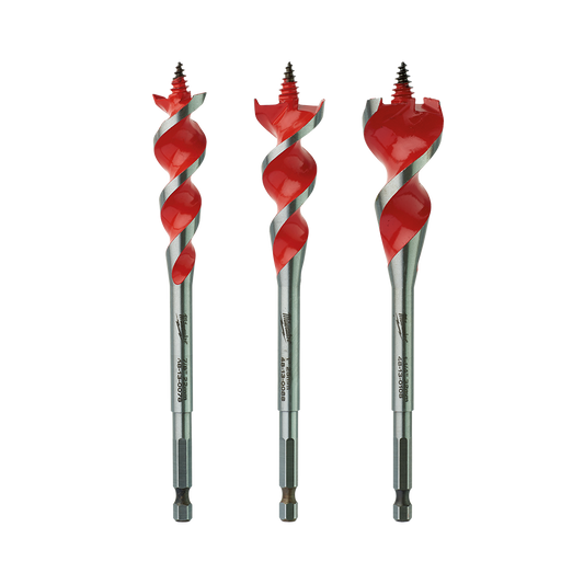 Milwaukee Speed Feed Kit 3Pce (22mm,25mm, 32mm) - 48130200 - Available at Power Tool Specialists, Carlton, Victoria, Australia.