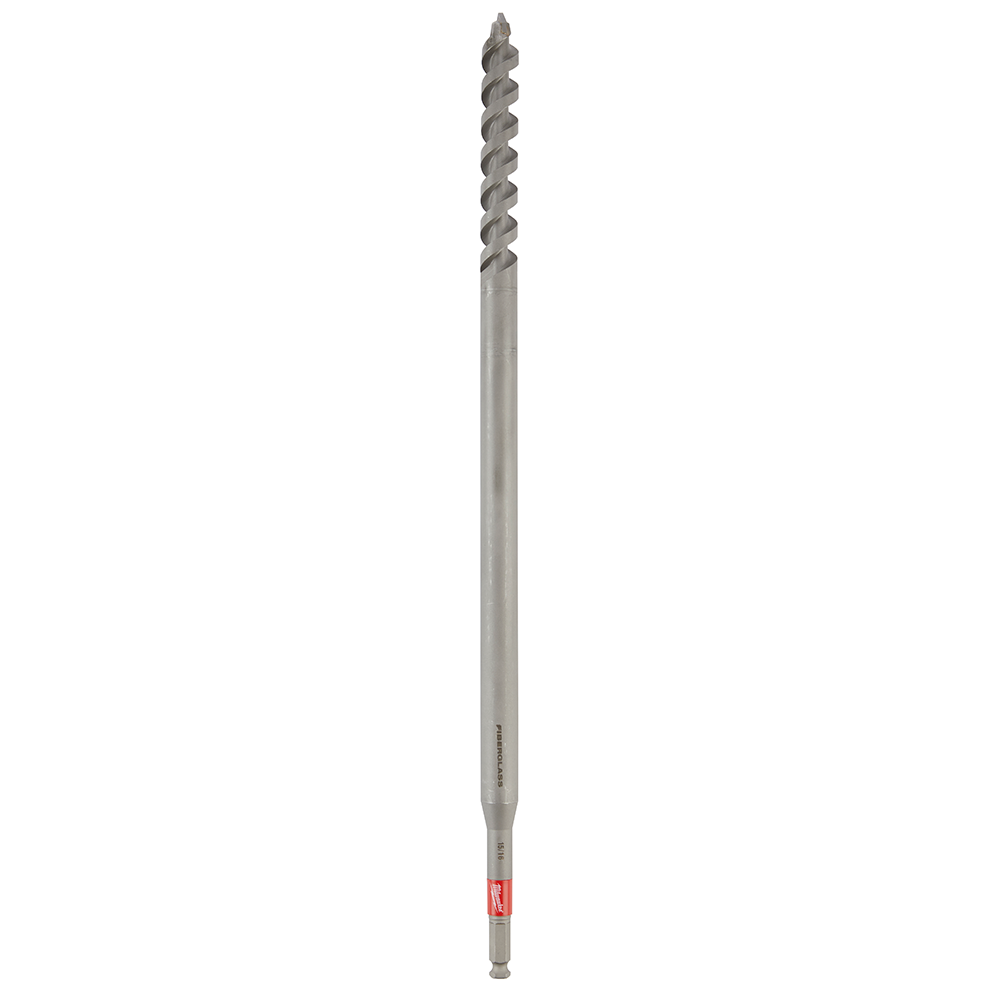 Milwaukee SHOCKWAVE IMPACT DUTY™  LINEMAN’S 15/16” x 22” FIBERGLASS DRILL BIT - 48137809 - Available at Power Tool Specialists, Carlton, Victoria, Australia.