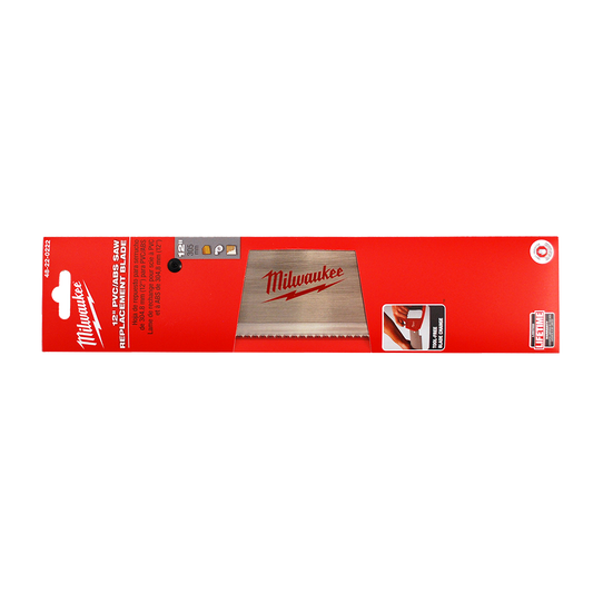Milwaukee PVC Saw Blade 305mm (12") - 48220222 - Available at Power Tool Specialists, Carlton, Victoria, Australia.