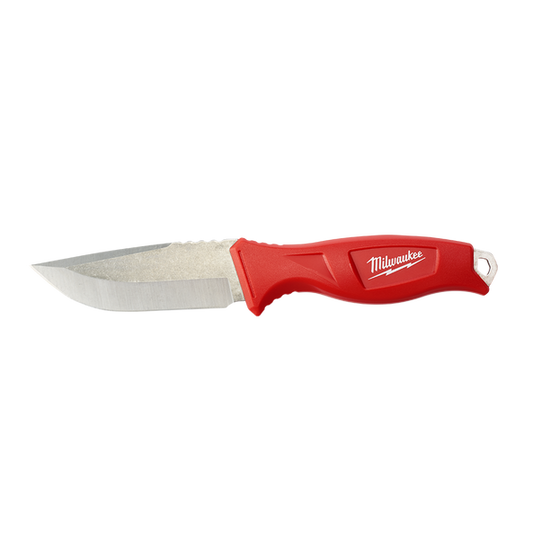 Milwaukee Fixed Blade Knife - 48221926 - Available at Power Tool Specialists, Carlton, Victoria, Australia.