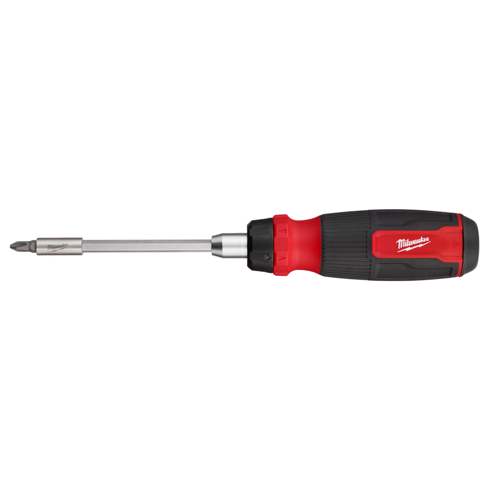Milwaukee 14-in-1 Ratcheting Multi-Bit Screwdriver - 48222903 - Available at Power Tool Specialists, Carlton, Victoria, Australia.