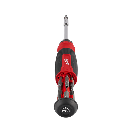Milwaukee 27-in-1 Security Ratcheting Multi-Bit Screwdriver - 48222912 available at Power Tool Specialists, Carlton, VIC, AUSTRALIA