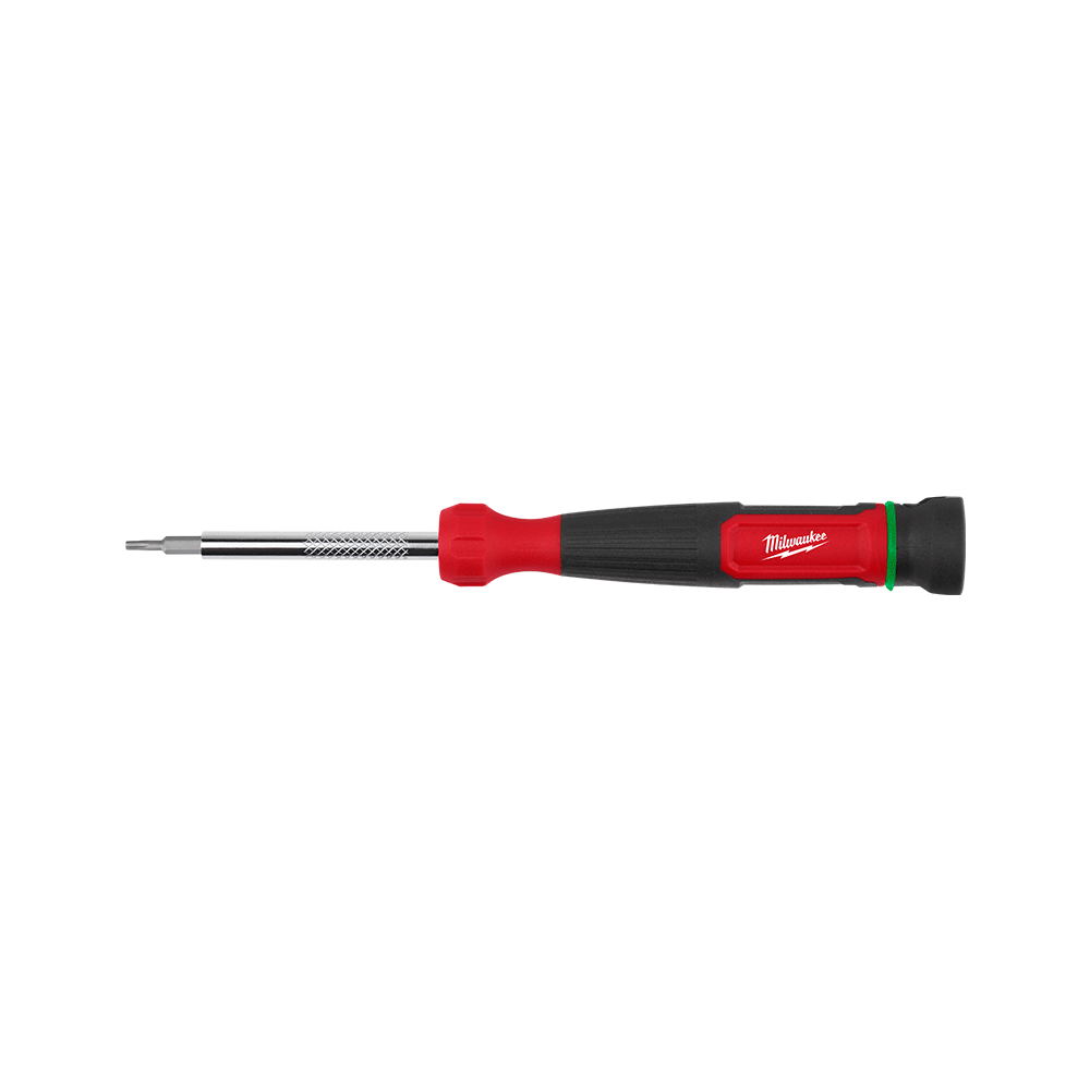Milwaukee 4-in-1 Precision Torx Multi-Bit Screwdriver - 48222931 - Available at Power Tool Specialists, Carlton, Victoria, Australia.