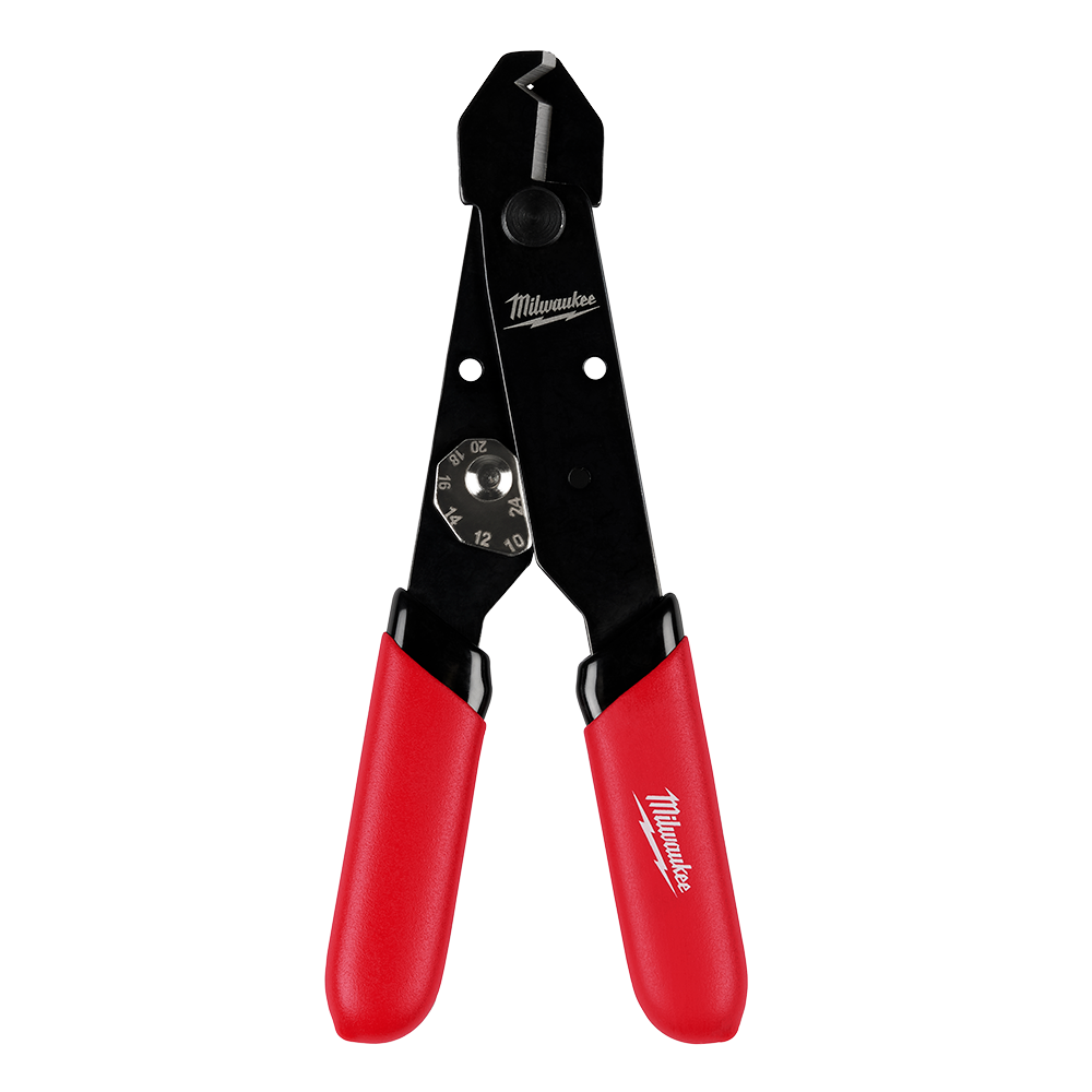 Milwaukee ADJUSTABLE COMPACT WIRE STRIPPER - 48223040 - Available at Power Tool Specialists, Carlton, Victoria, Australia.