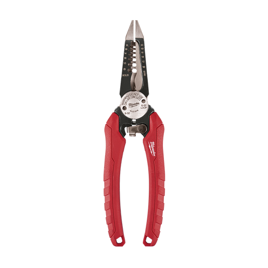 Milwaukee Combination Wire Plier  - 48223079 - Available at Power Tool Specialists, Carlton, Victoria, Australia.