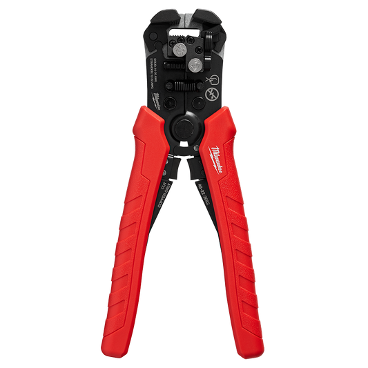 Milwaukee SELF-ADJUSTING WIRE STRIPPER - 48223082 - Available at Power Tool Specialists, Carlton, Victoria, Australia.