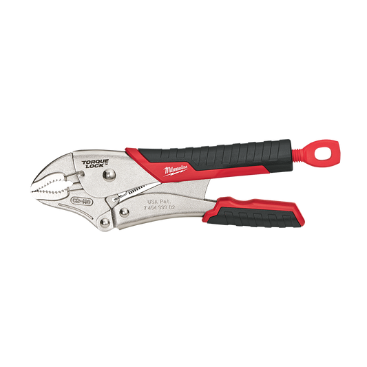 Milwaukee Torque Lock Curved Jaw Durable Grip 254mm (10") - 48223410 - Available at Power Tool Specialists, Carlton, Victoria, Australia.